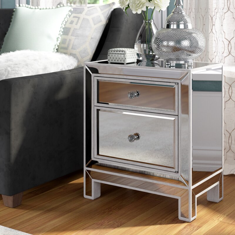 Rosdorf Park Mariaella Nightstand Reviews Wayfair